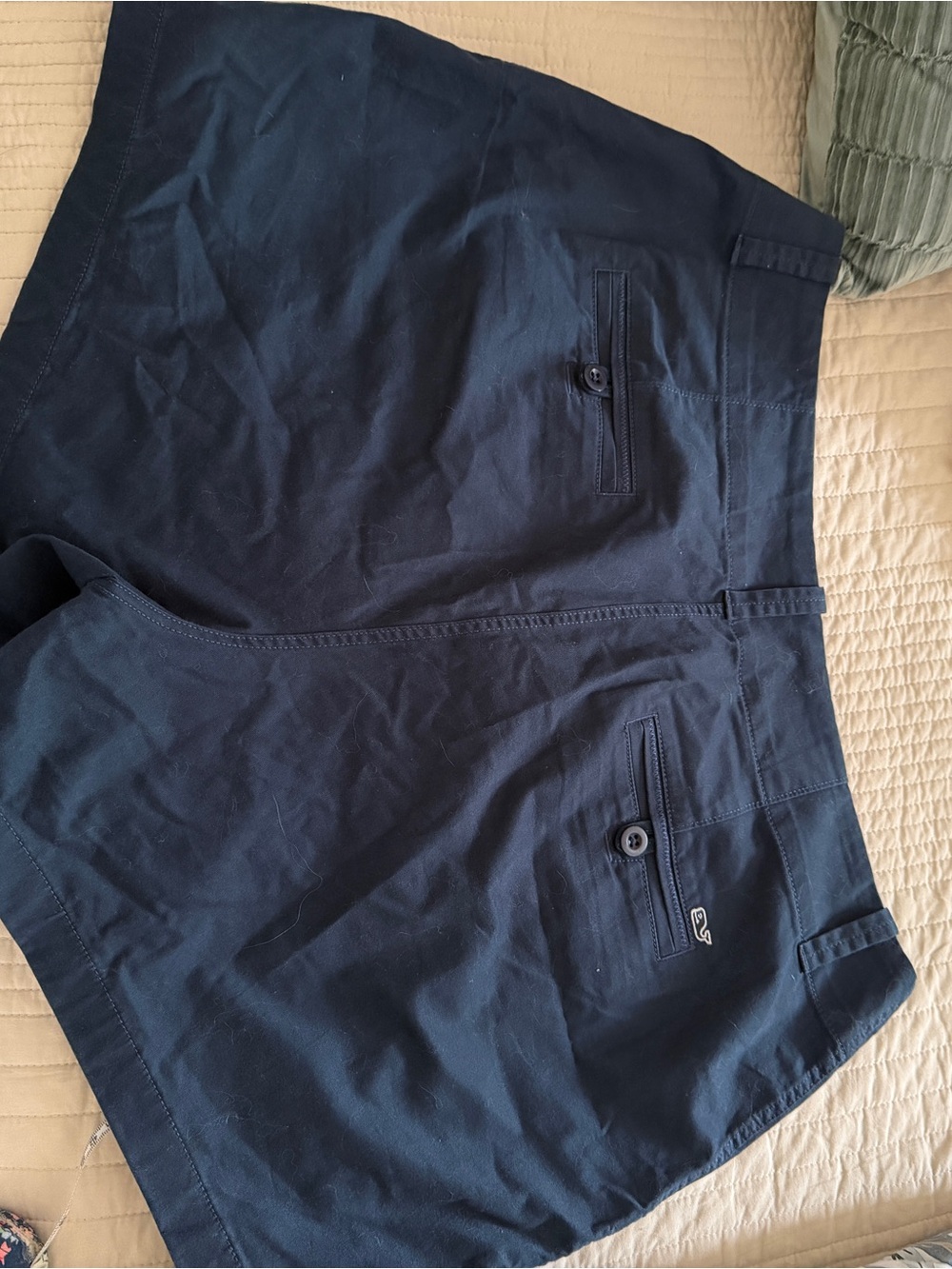 Vineyard Vines Navy Women's Bermuda Shorts - Picture 2 of 4